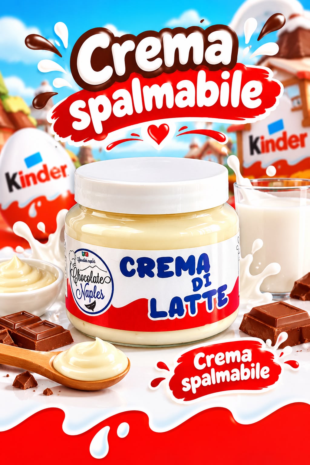 Crema spalmabile Crema di Latte