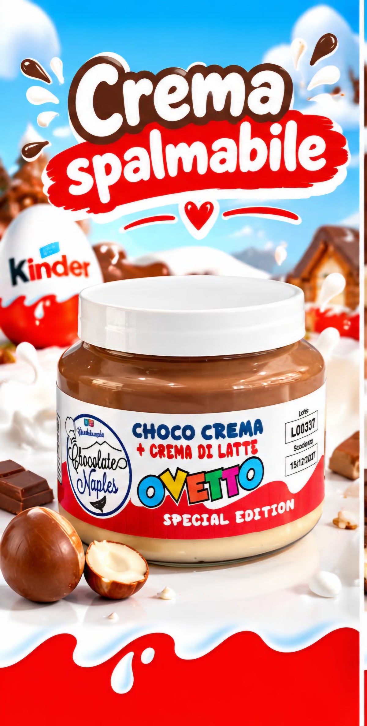 Crema spalmabile Ovetto