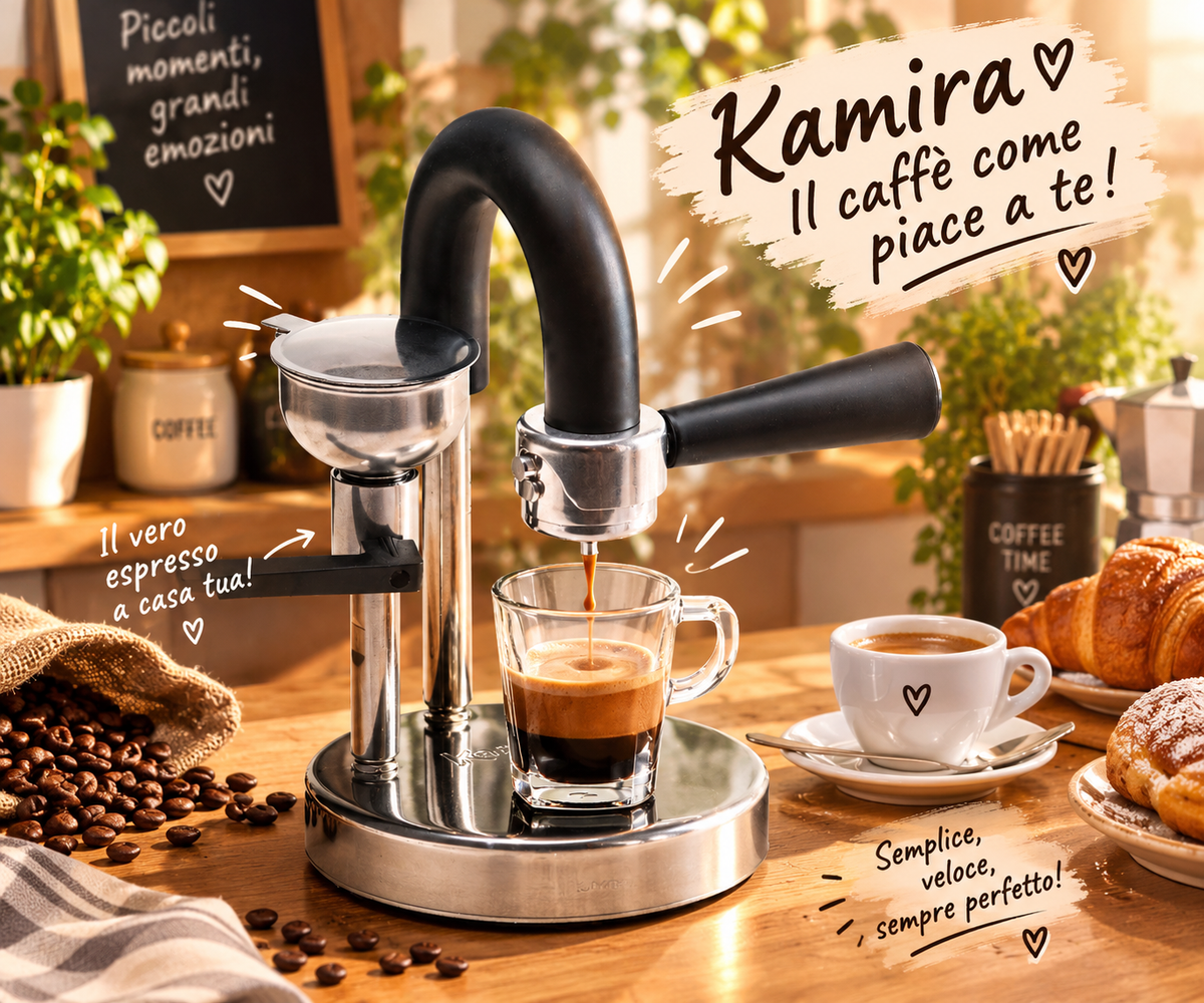 Kamira - Macchinetta per espresso da fornello