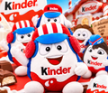 Kinder peluche Aviatore blu