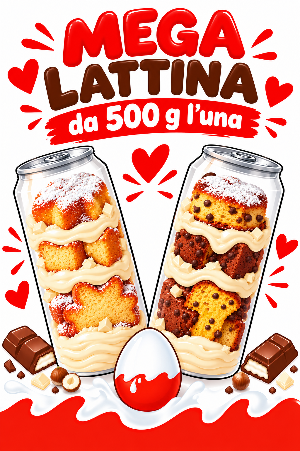 Combo Choco Spoon-Dorino e Spoon-ettoncino – Bueno / Cereali